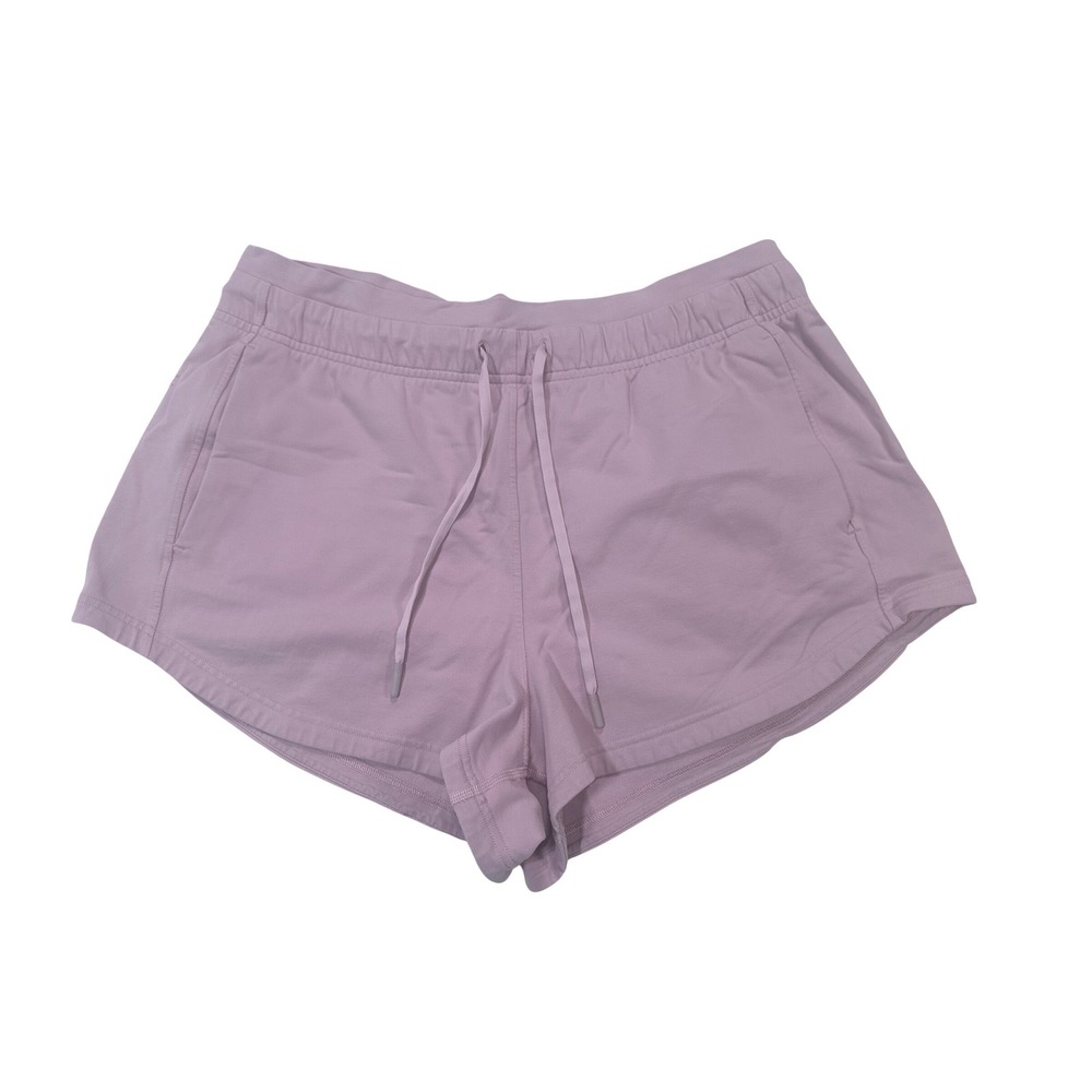 Lululemon Women's Inner Glow High-Rise Athletic Lounge Shorts 3" size 12